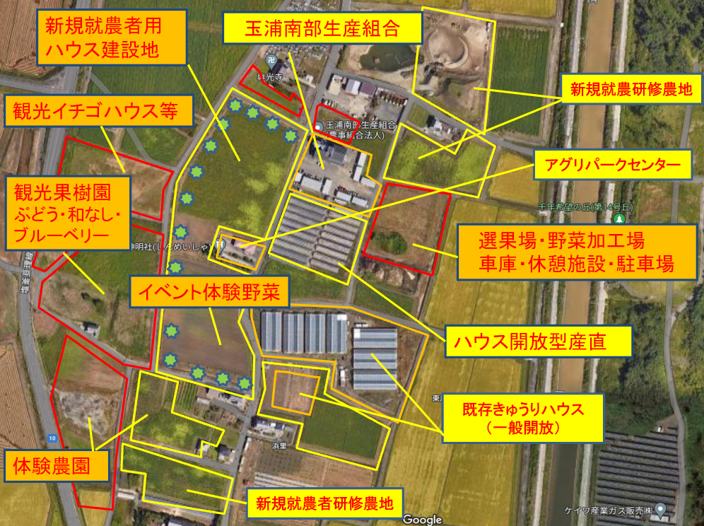 アグリパーク完成予想図